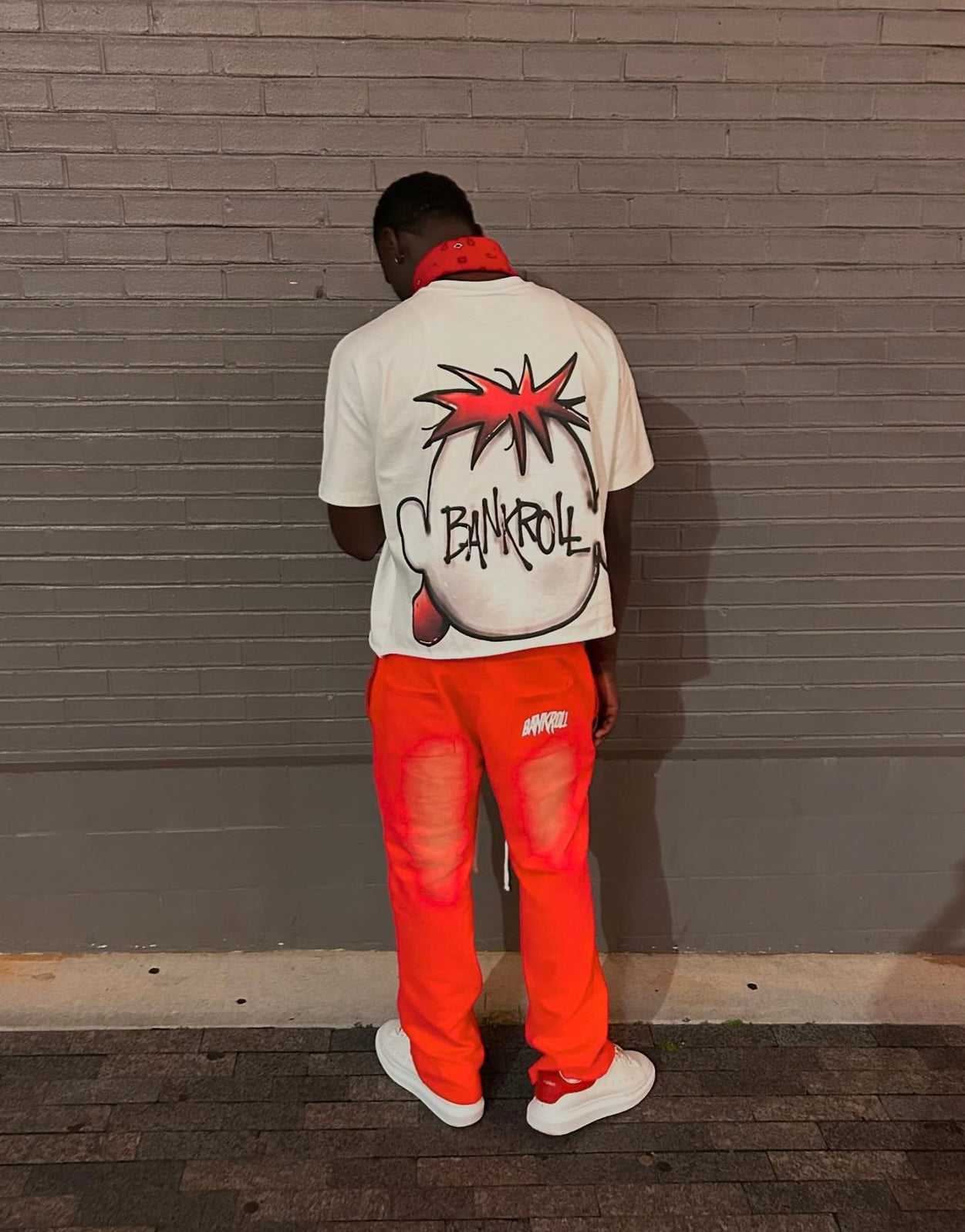 BANKROLL V2 CLOUDED FLARE SWEATPANTS